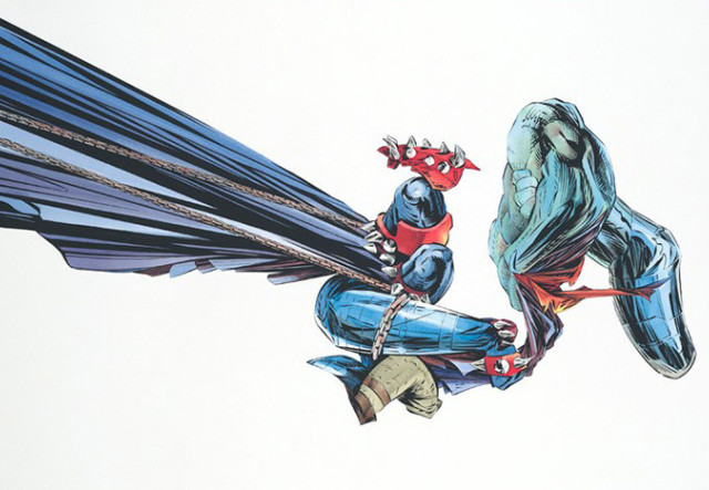 Superheroes: Icons of Good, Evil & Everything in Between exhibition image