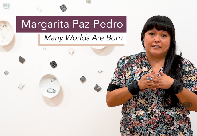 Many Worlds Are Born Artist Talk - Margarita Paz-Pedro exhibition image