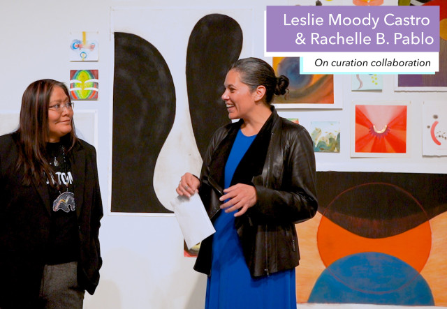 Leslie Moody Castro & Rachelle B. Pablo: On curation collaboration exhibition image