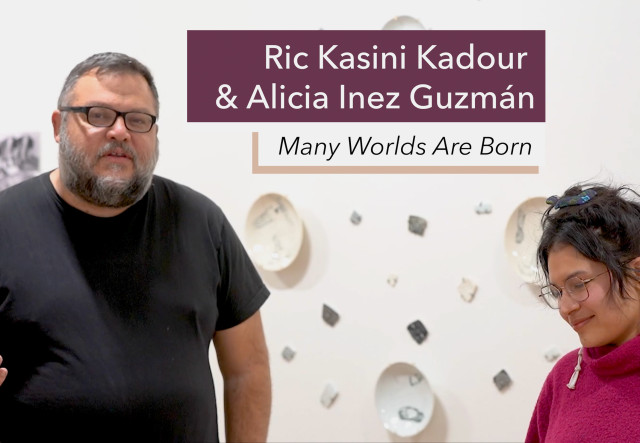Curator Talk - Ric Kasini Kadour & Alicia Inez Guzmán exhibition image