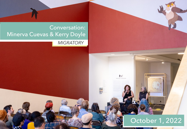 Conversation: Minerva Cuevas & Kerry Doyle exhibition image